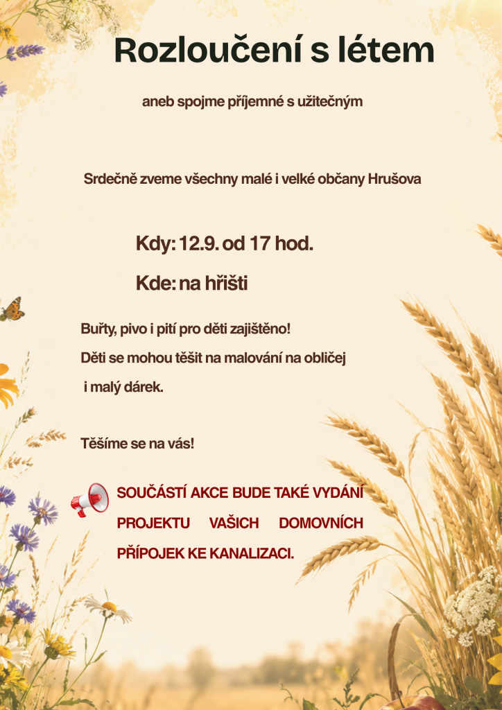 rozloučení s&nbsp;létem